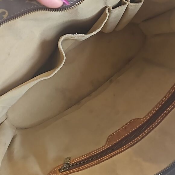 Louis Vuitton Monogram Babylone Tote Bag - Brown - mistery LV Key Chain free - Picture 8 of 14